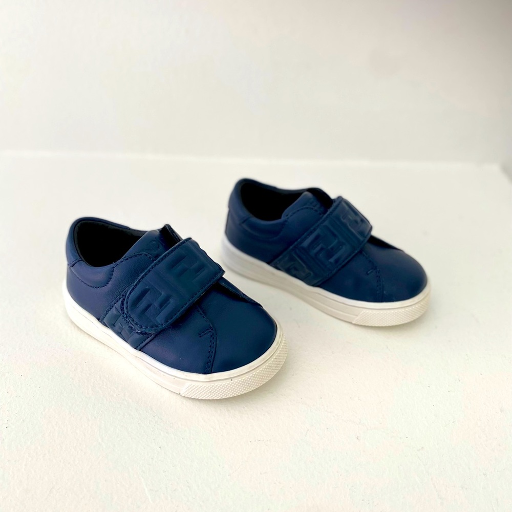 Blue Fendi Boy Shoes